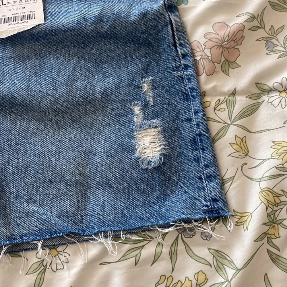 The crossed fly mini skirt XL - Picture 6 of 11